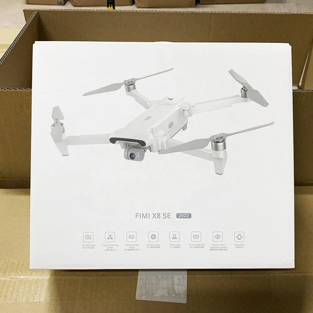 FIMI X8 SE 2022 Drone - Long Range With 3-axis EIS 4k Camera GPS professional Camera Drone