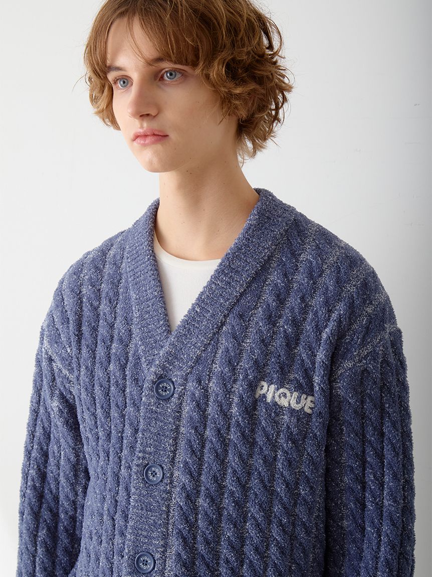 Men's Melange Cardigan
