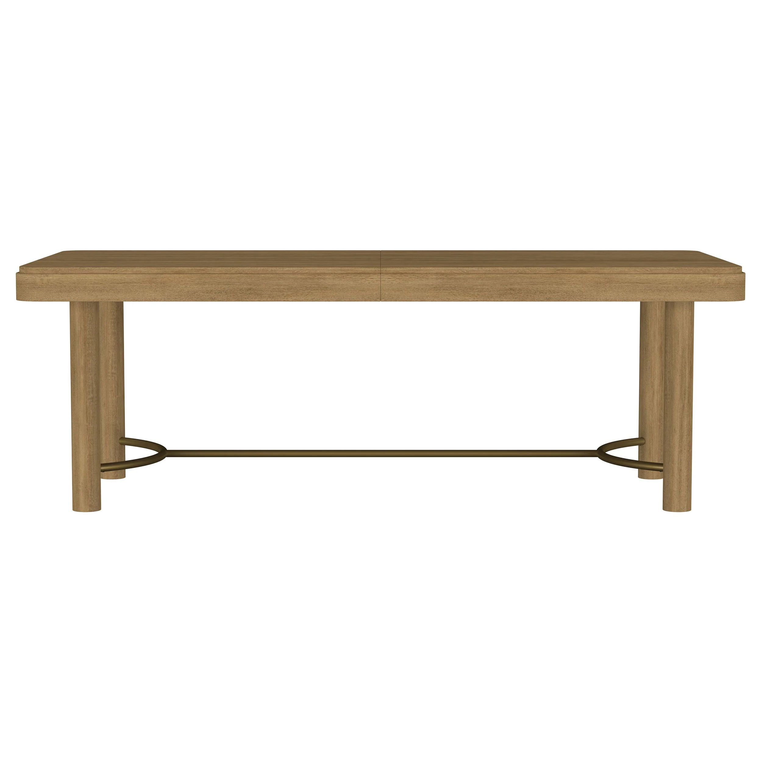 Arini 104-inch Extension Leaf Dining Table Sand Wash