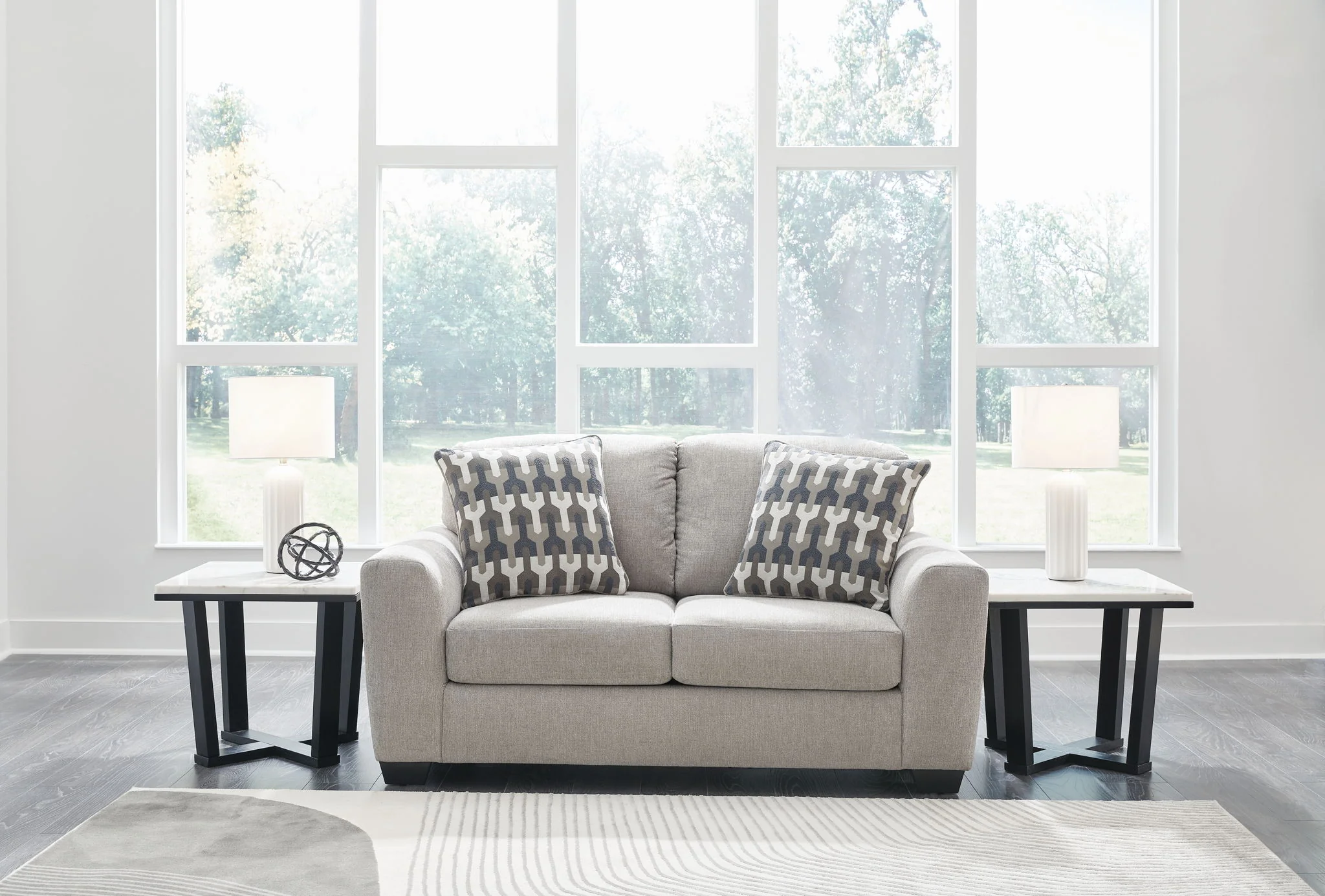 Avenal Park - Loveseat - Flannel