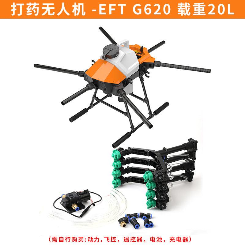 EFT G620 20L Agriculture Drone -  6 Axis 20L 20KG Agriculture Spreader Sprayer Drone With Hobbywing X9, JIYI K++V2,TATTU Pro 22000mAh