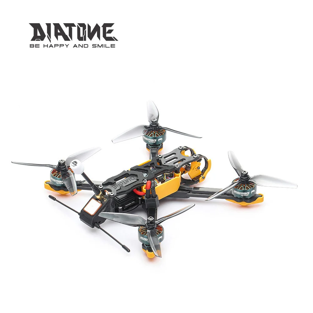 DIATONE Roma F5 V2. Version 4S/6S PNP FPV Drone - F722 APP FC/Flight Controller 50A 32bit Brushless Motor 2306.5 motor