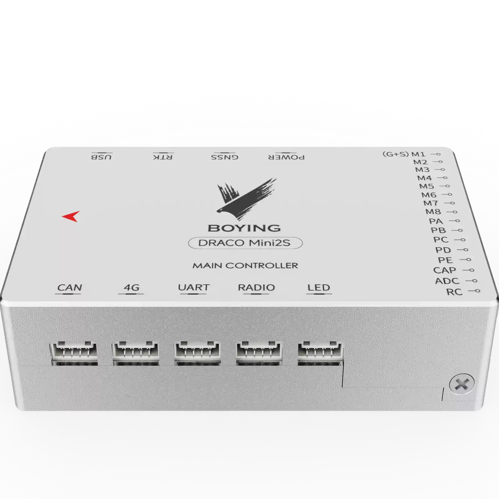 BOYING DRACO Series Industrial Drone Autopilot Flight Controller – Modular PX4-Compatible System for Multirotor UAVs with GNSS, RTK, CAN Bus, S.BUS Receiver, and Built-in Power Options