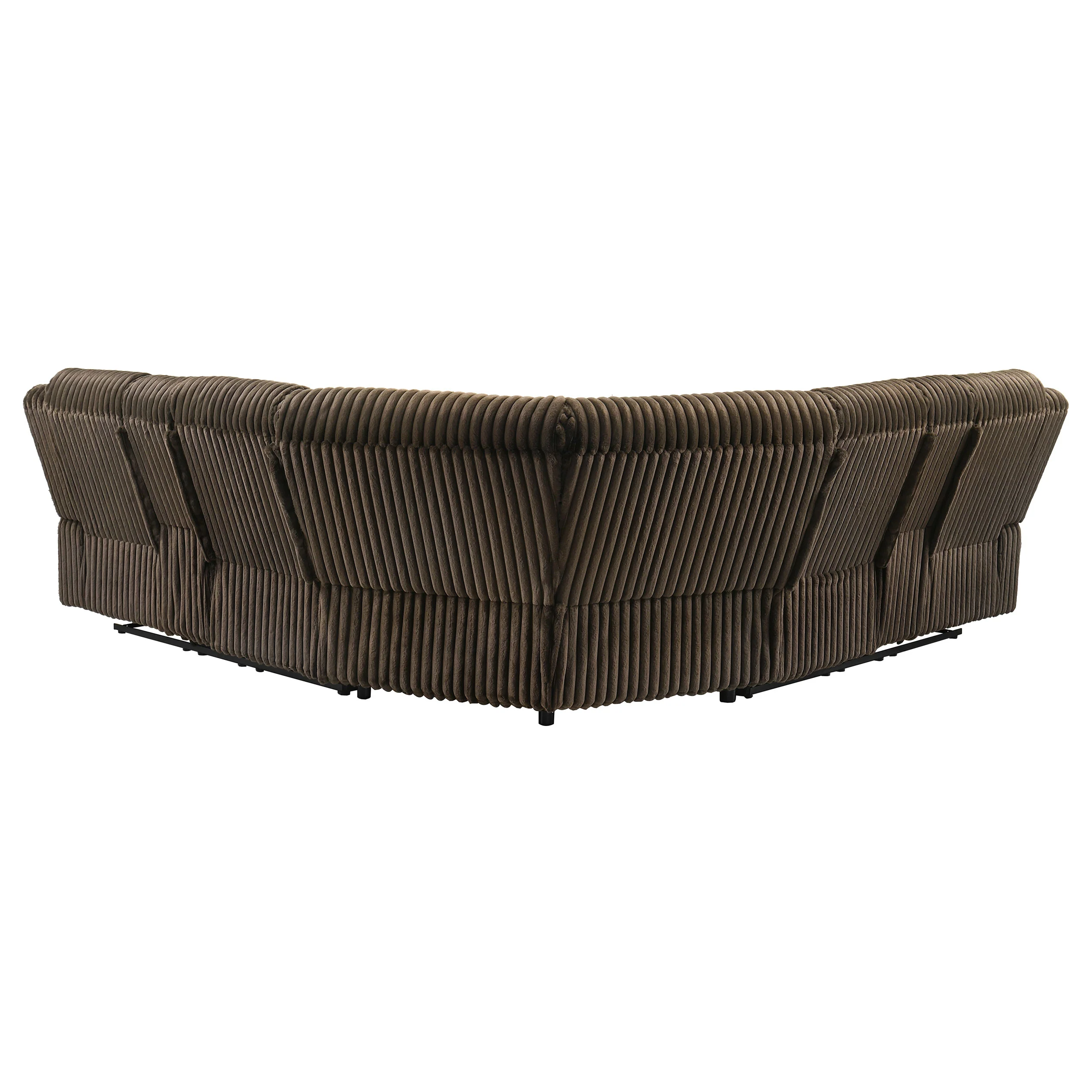 Atkinson Upholstered Reclining Sectional Sofa