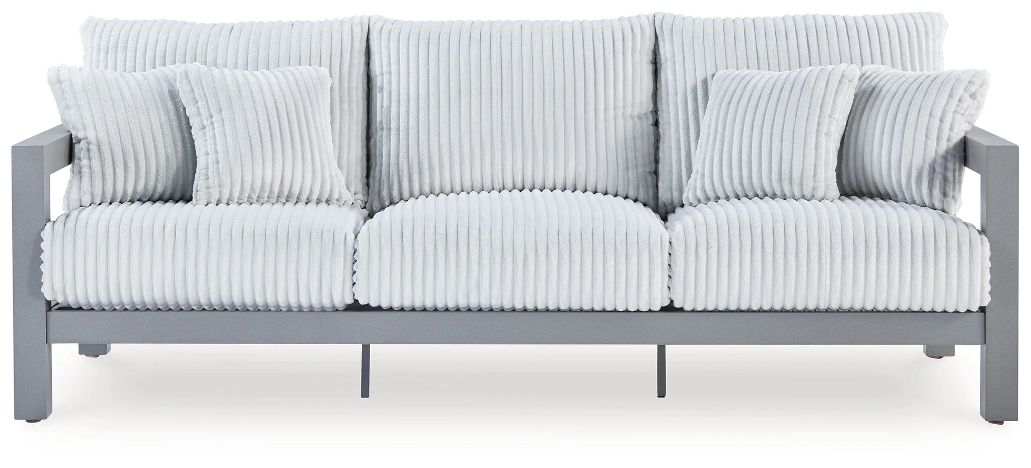 Hurley Park - Sofa With Cushion - Gray