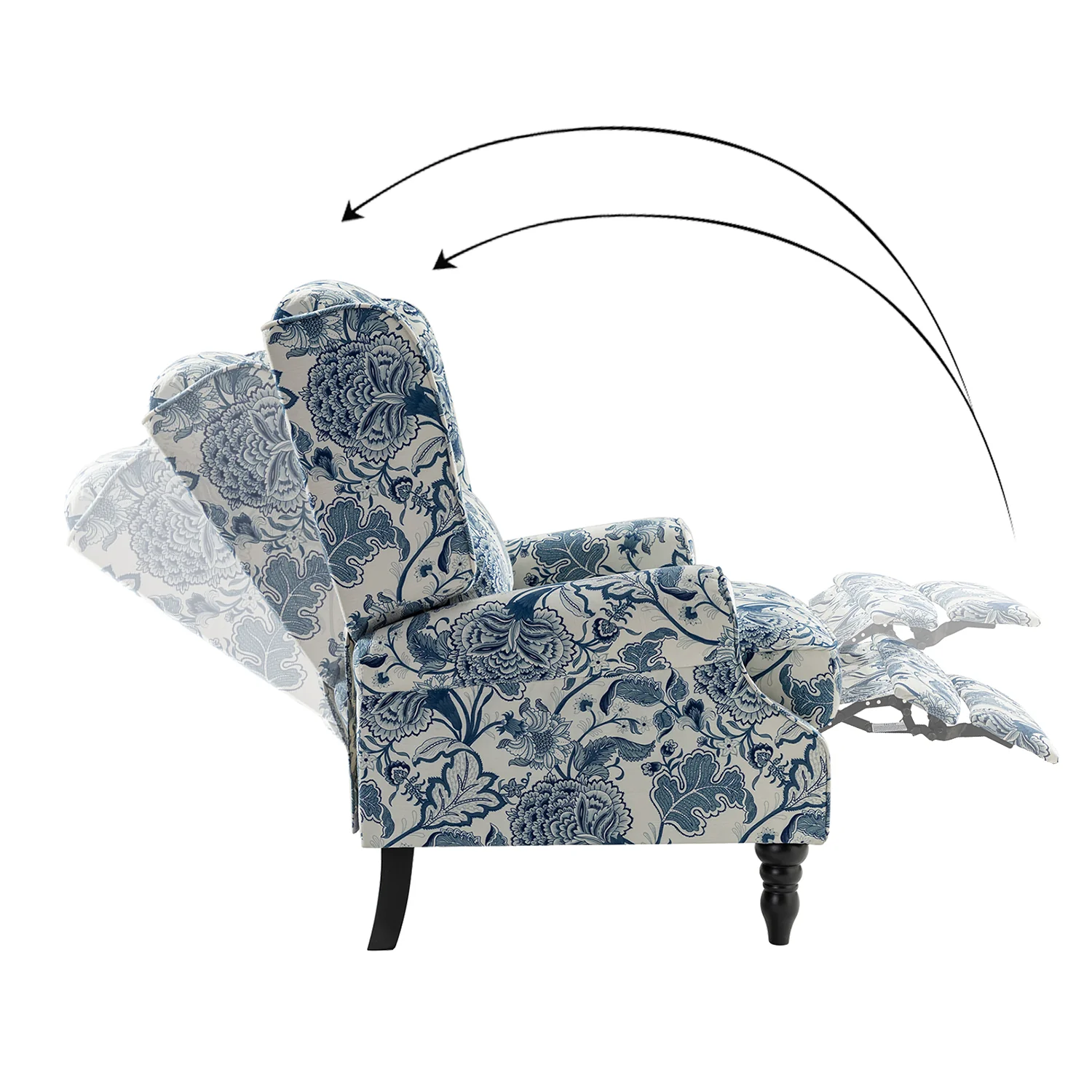 Asikli Manual Recliner in Ink