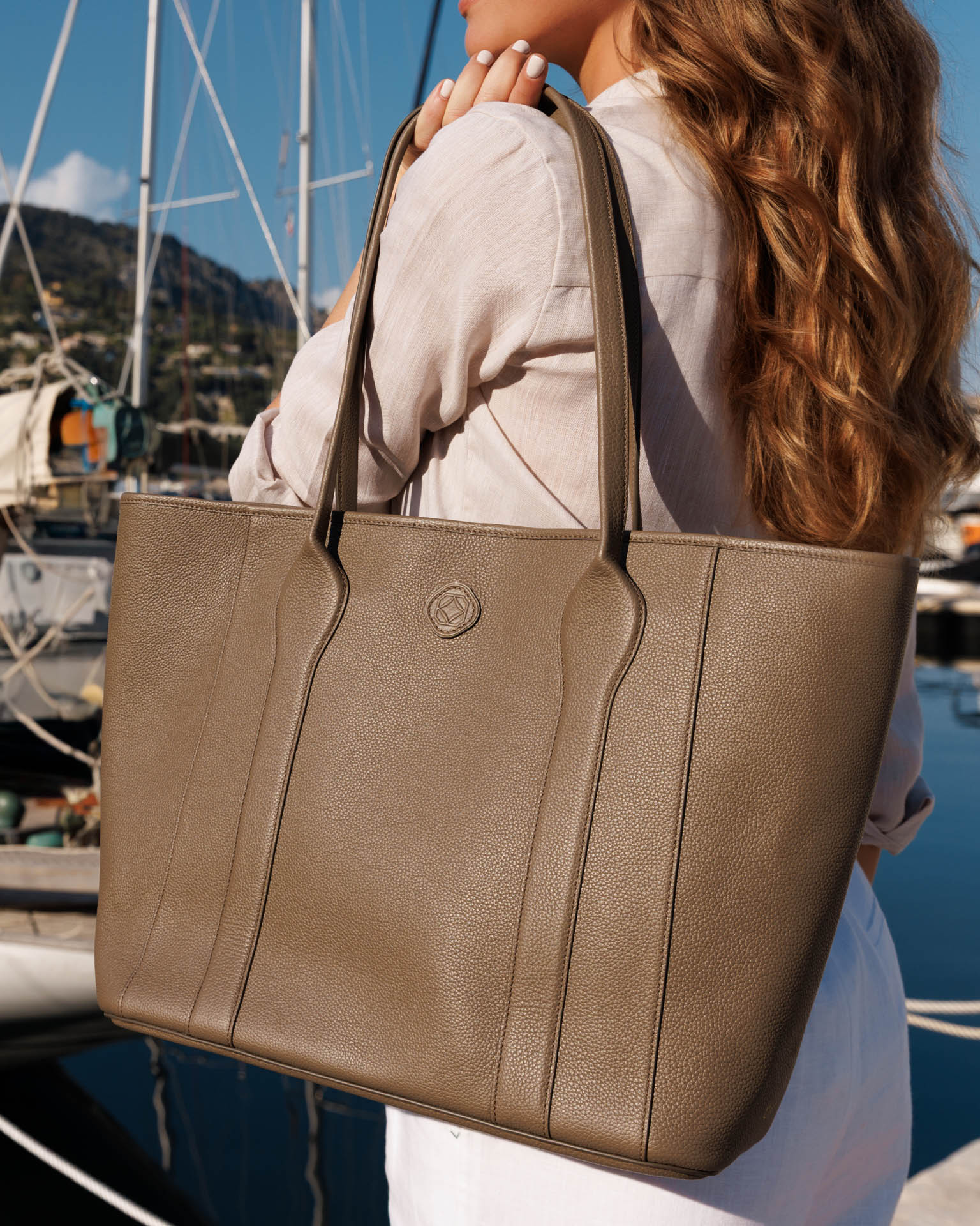 Madame Tote Bag - Italian Leather Handbag
