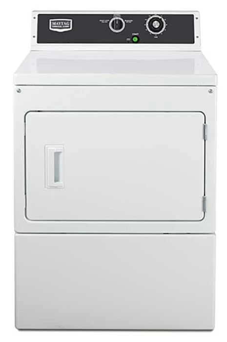 Maytag MDG18MNAGW/MDG20MNAGW Commercial Super-Capacity Gas Dryer 220-240 Volt/ 50 Hz