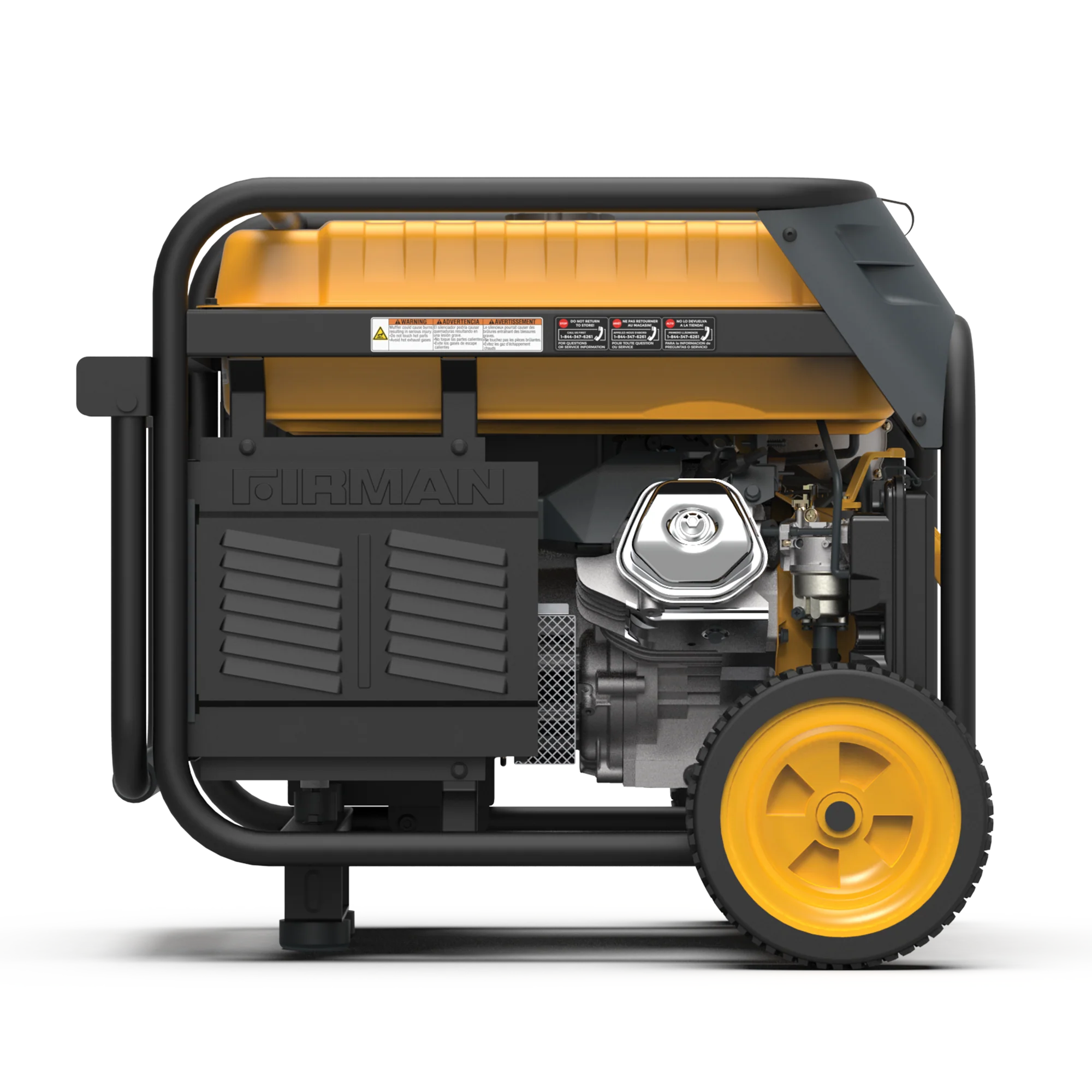 Dual Fuel Portable Generator 5700W Electric Start 120/240V