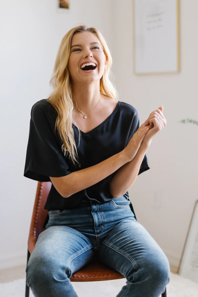 Verona Reversible Silk Blouse