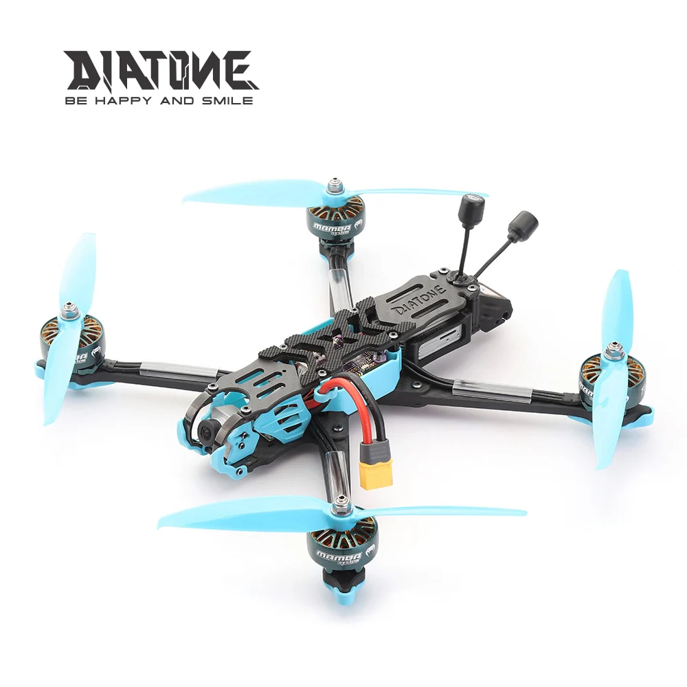 DIATONE Roma F7 6S - Caddx DJI AirUnit Multirotors 6S MSR/TBS Receiver FPV Drone Quadcopter