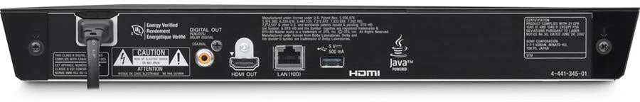 Sony BDP-S5100 Region Free Blu-ray DVD Player