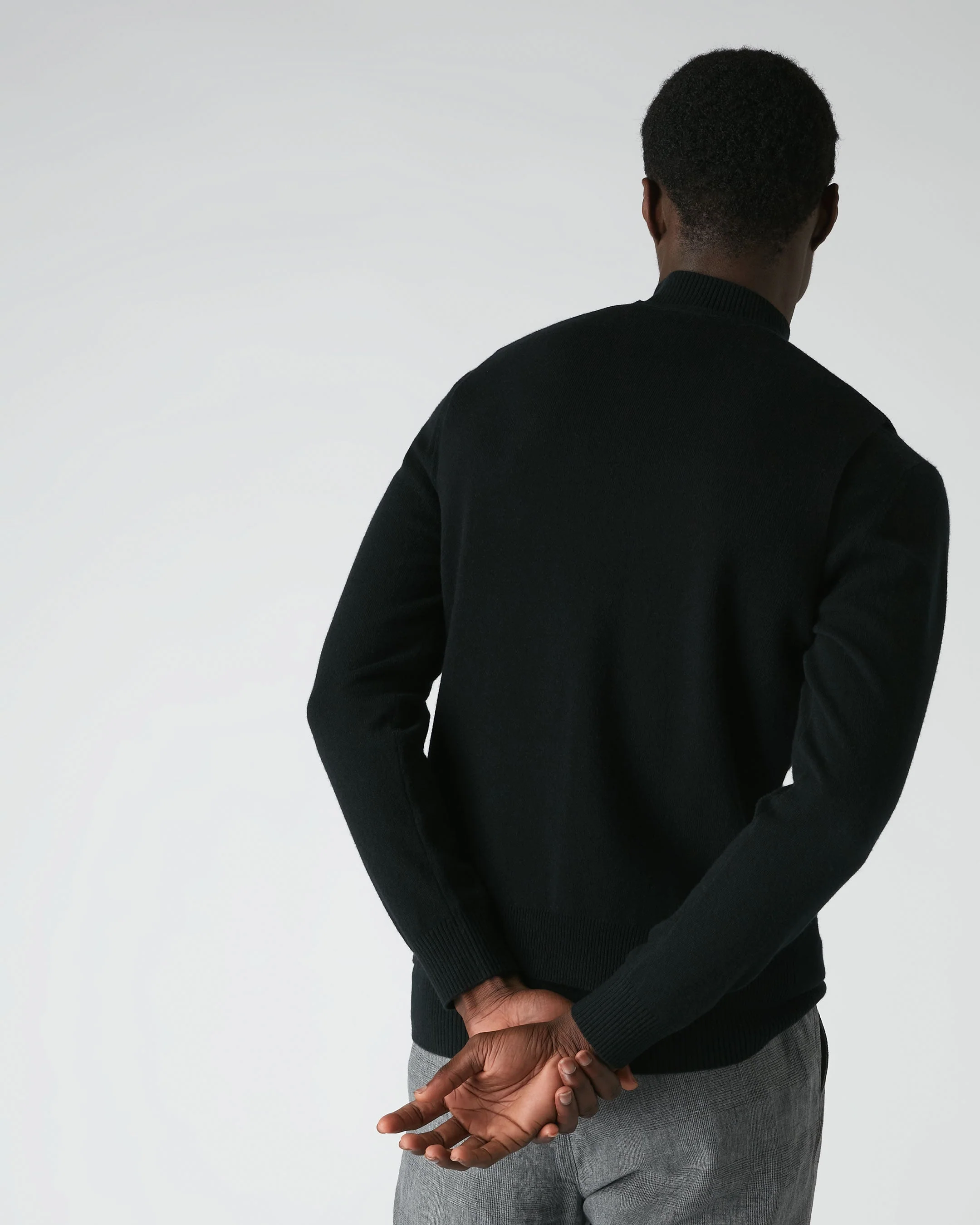 Men's Chelsea Cashmere Waistcoat Black