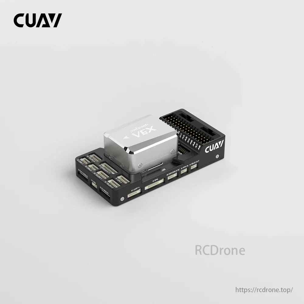 CUAV Pixhawk V6X Autopilot PX4 Ardupilot Flight Controller - STM32H753IIK6 Processor RM3100 Compass Customize Carrier Board and Core With NEO 3 Pro