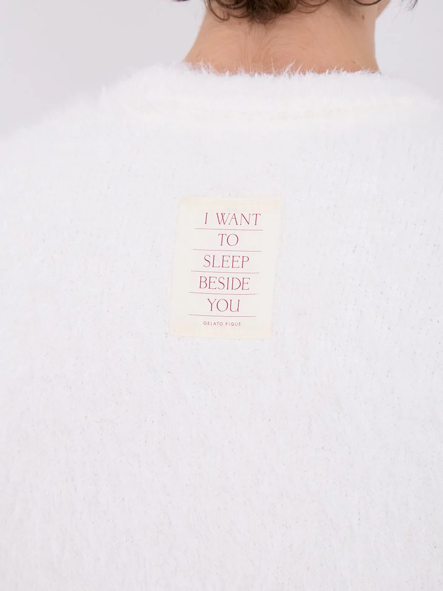 Mens Feather Pullover Sweater