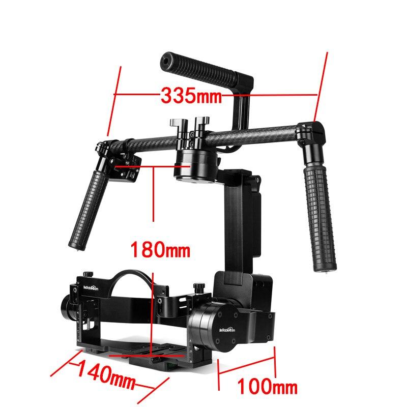BeStableCam H4 HORIZON Brushless Handheld Camera Gimbal Stabilizer for panasonic gh4/Sony a7s /BMPCC Mirrorless Digital Camera