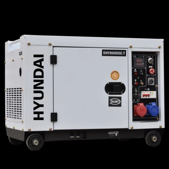 Hyundai DHY8600SE 220 Volt 50 Hz Diesel Generator