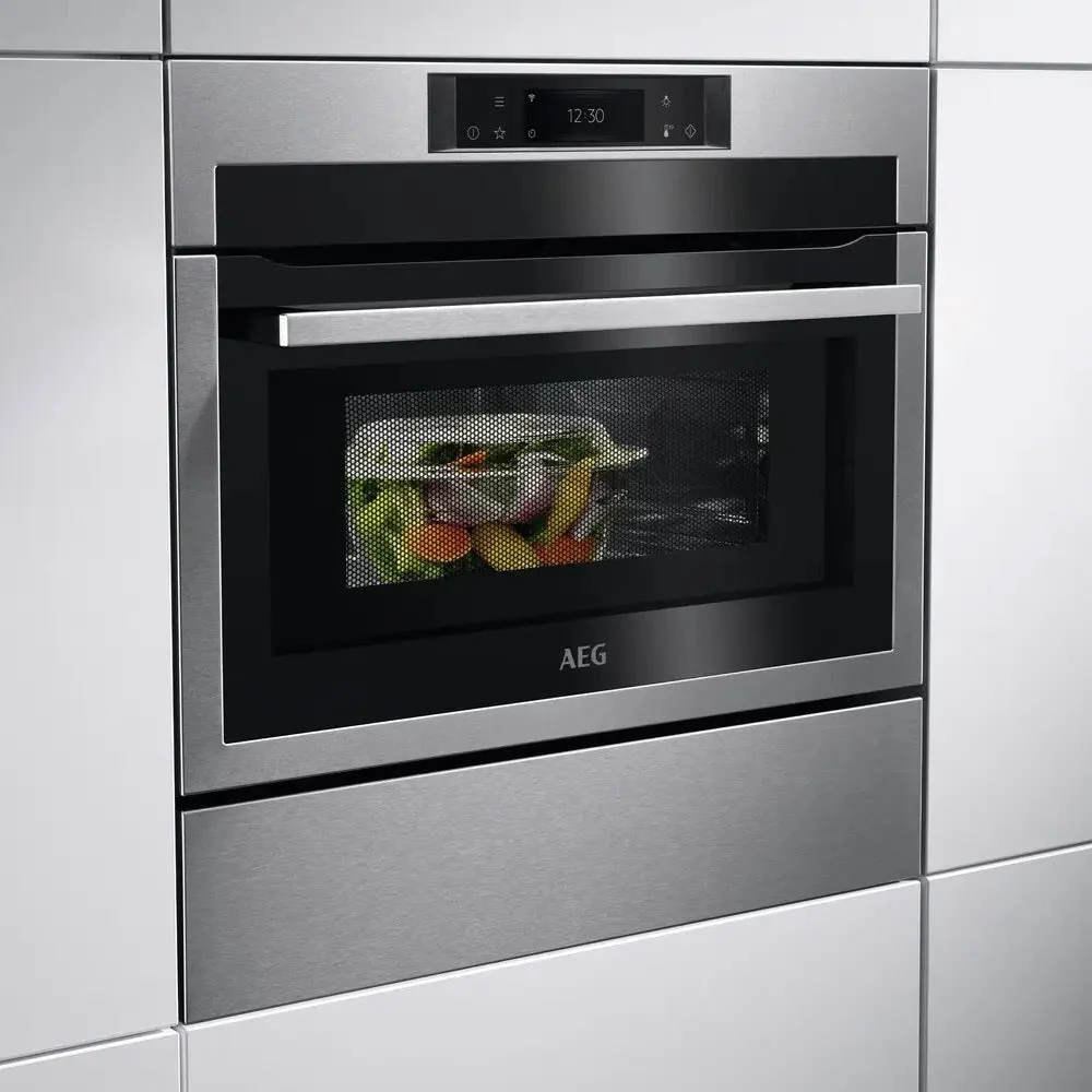 AEG 220 volt Built in Oven with Microwave combination Integrated wall oven with microwave combo 220v 50 hz 220 vols 50hz 220v 240 volts 50 hz KME761080m220v