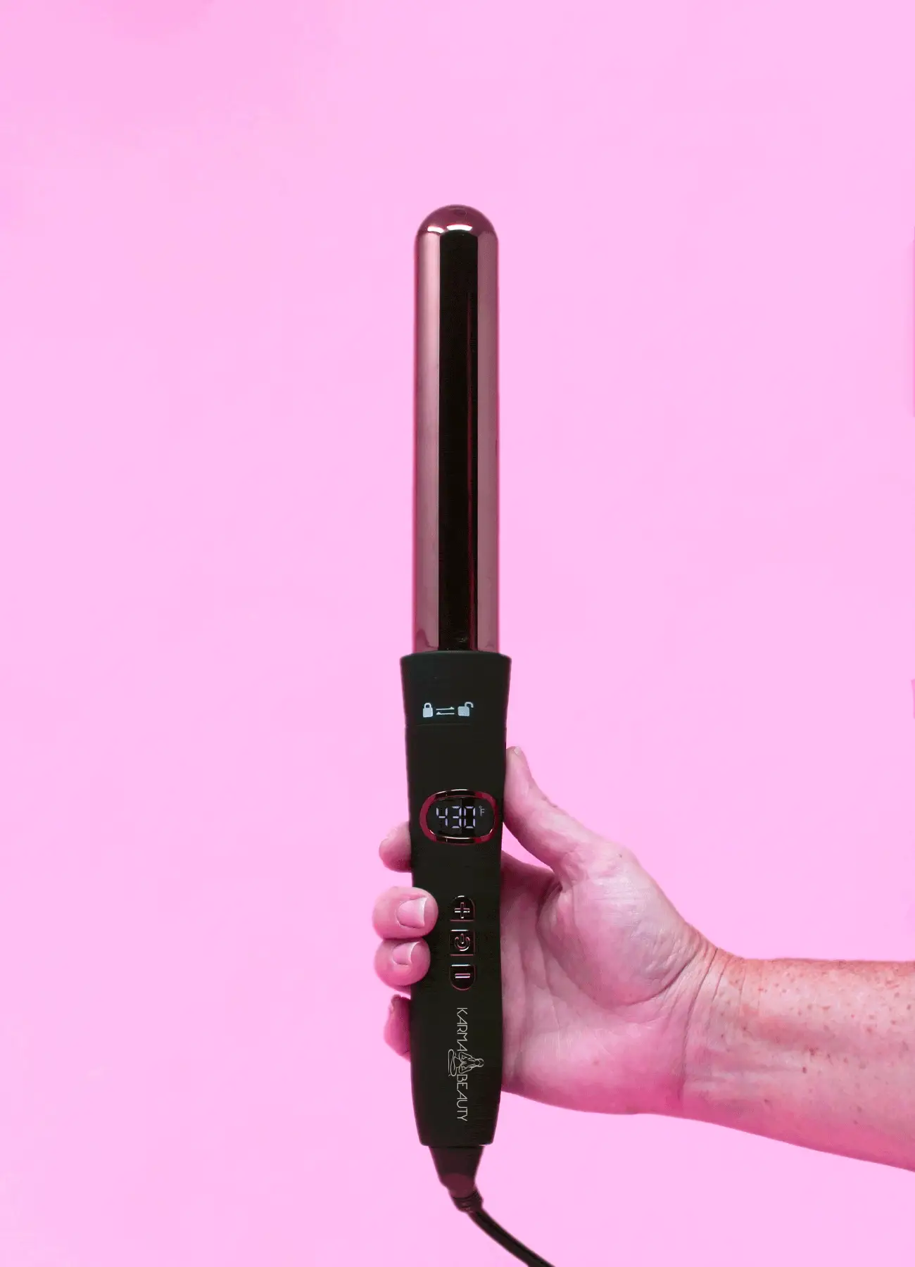 Glam Curl 7-in-1 Titanium Hair Curling Wand