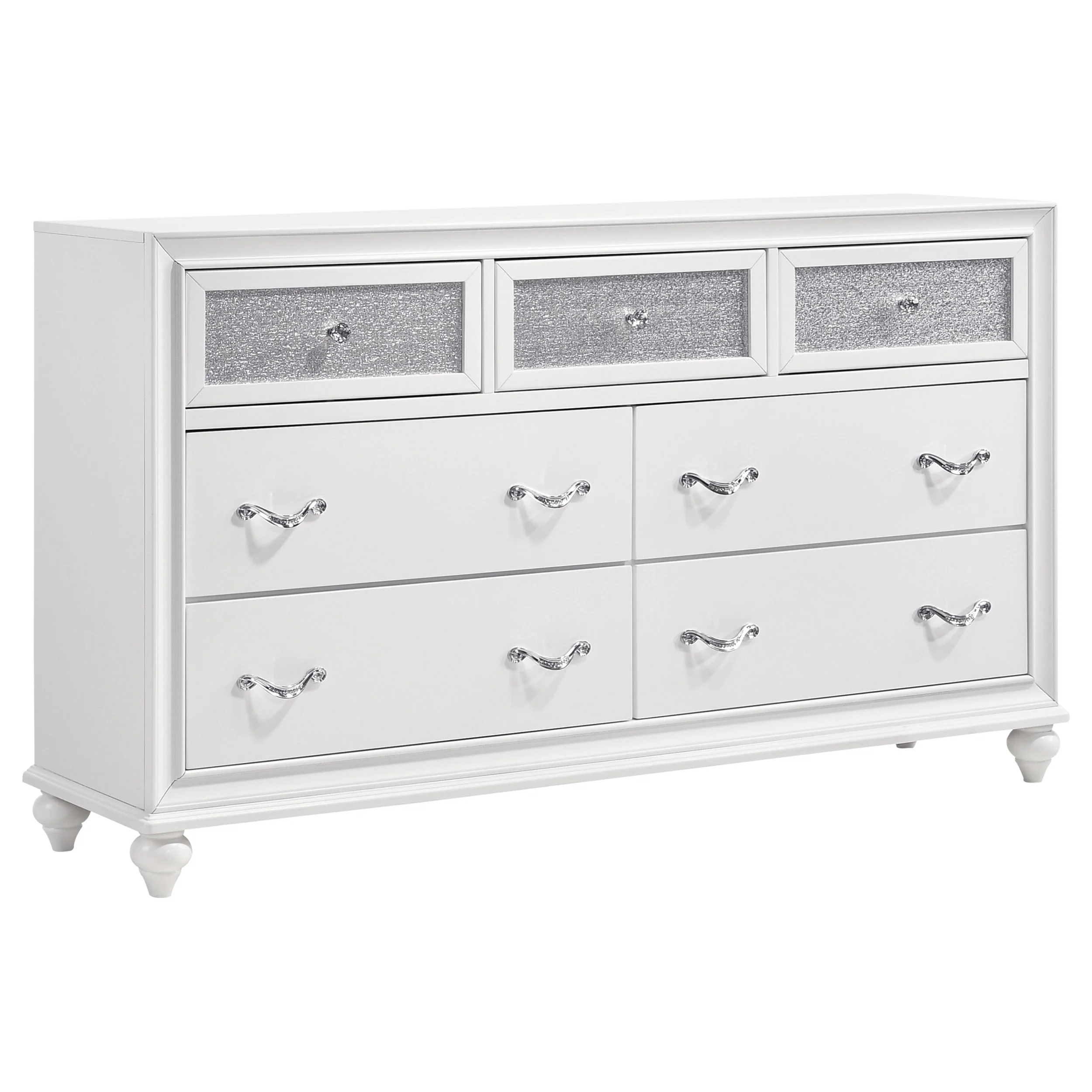 Barzini 4-piece Bedroom Set White