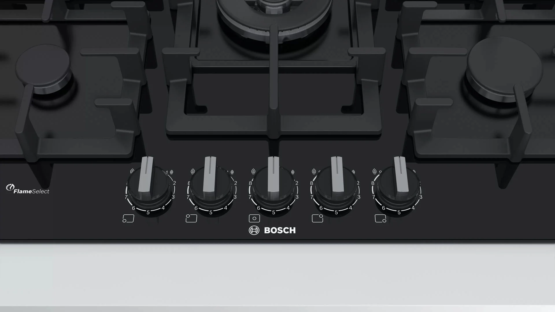 Bosch PPQ7AB90UK 220 Volt Gas Cooktop – 30 Inch / 75 cm