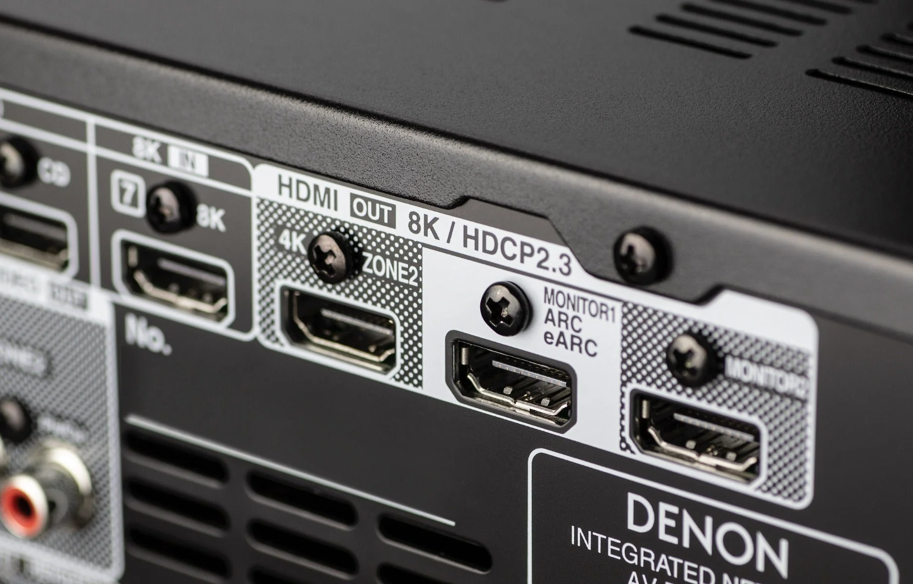 Denon AVC-X4700H 220 volt AV Receiver Amplifier 9.2 Channel 8k Bluetooth HEOS 220v 240 volt