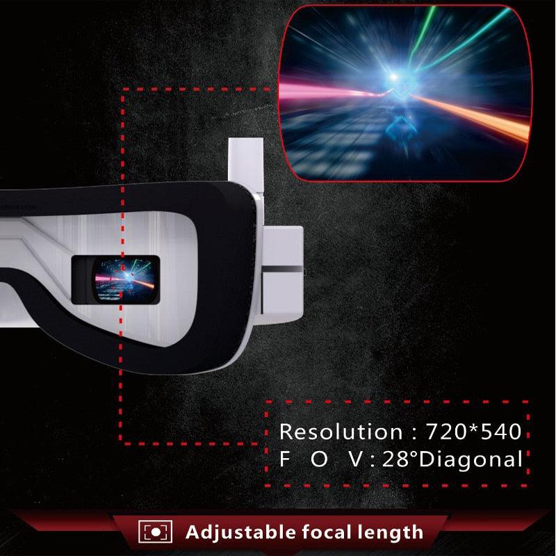 Eachine EV100 FPV Goggle - 720*540 5.8G 72CH FPV Goggles With Dual Antennas Fan 18650 Battery RC Drone FPV Drone Spare Part