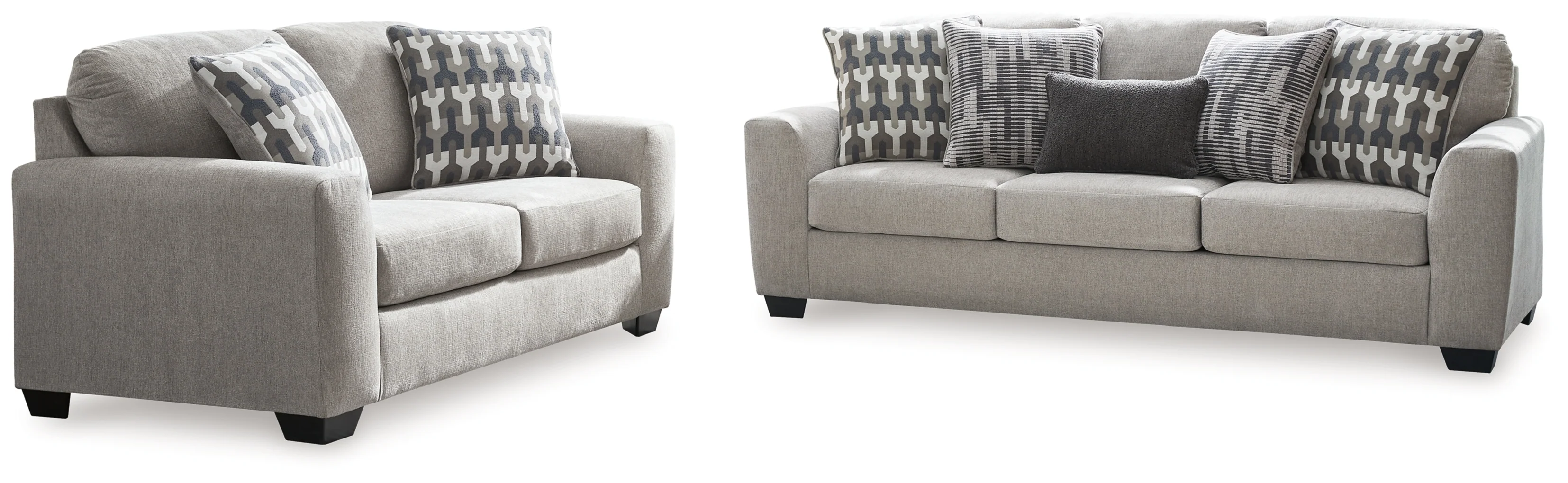 Avenal Park Sofa, Loveseat, Chair and Ottoman