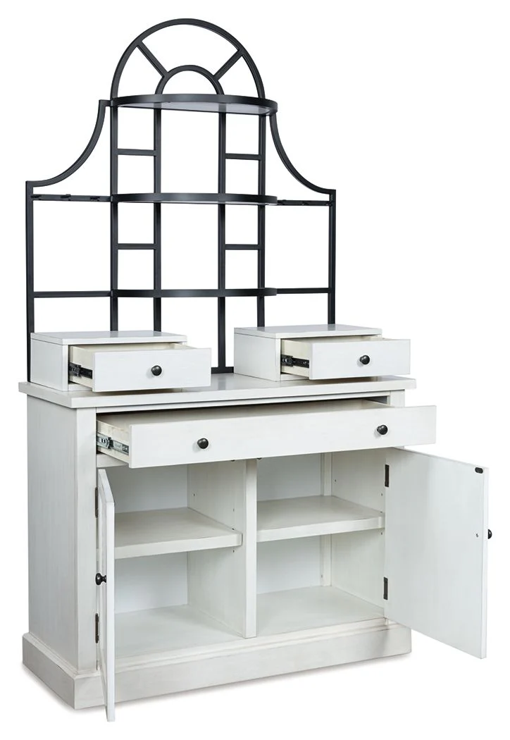 Greddinton - Baker's Rack - White