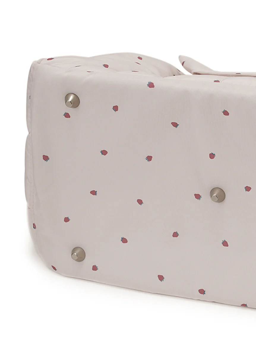 【CAT&DOG】Strawberry Quilting Carrier Bag