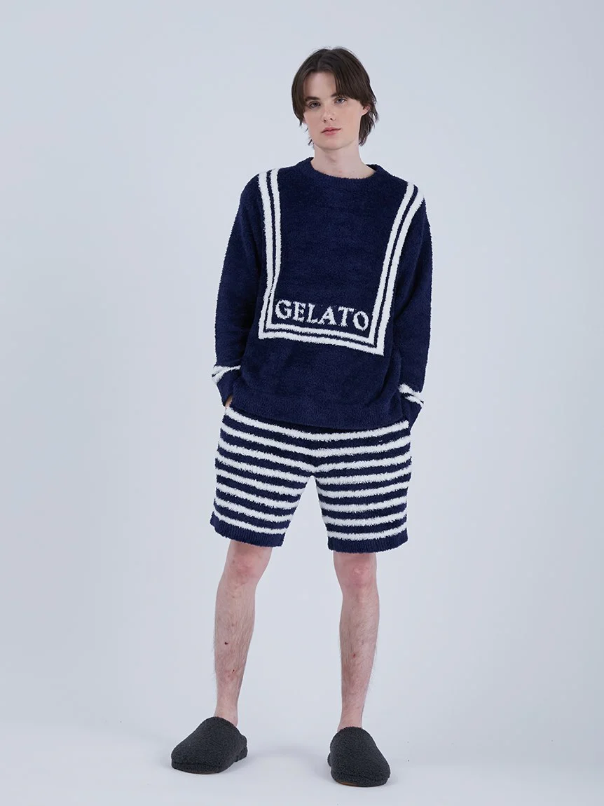 Towel Moco Marine Mens Fluffy Lounge Shorts