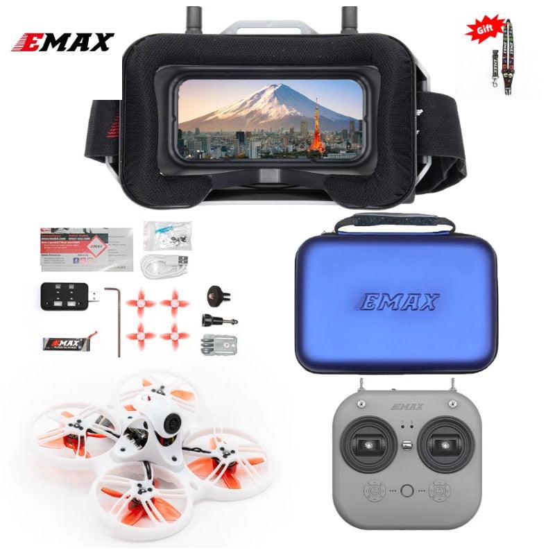 Emax Tinyhawk III 3 RTF Kit - FPV Racing Drone F4 15000KV RunCam Nano 4  25-100-200mW VTX 1S-2S FrSky D8 RC Airplane Quadcopter