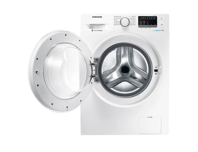Samsung WW60 Narrow Washer with Eco Bubble Technology for 220 Volts