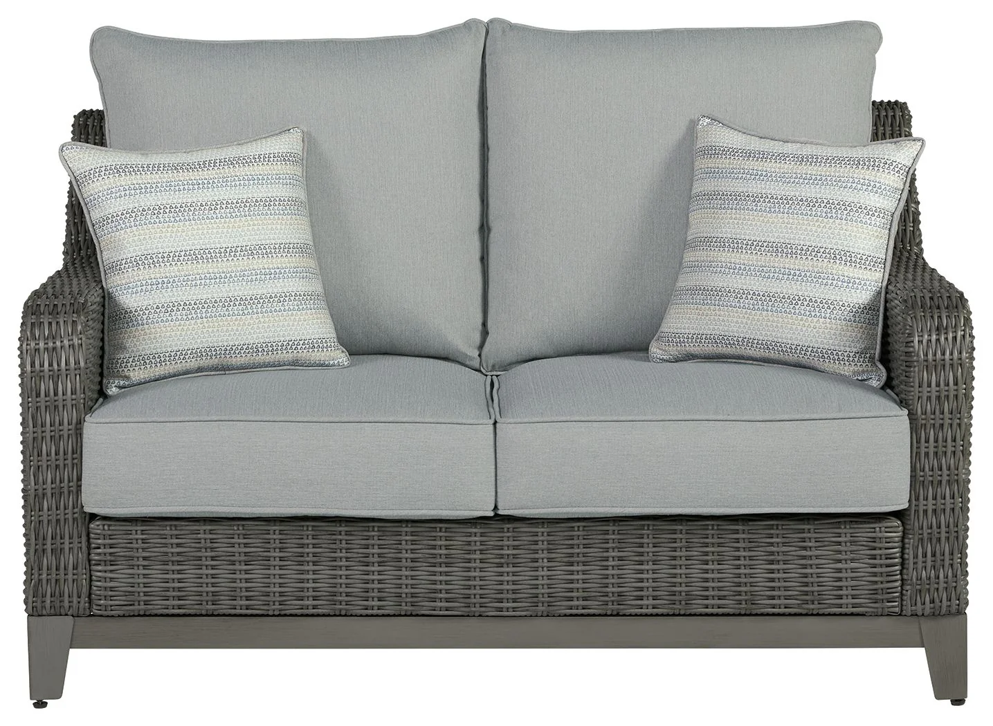 Elite Park - Loveseat w/Cushion - Gray