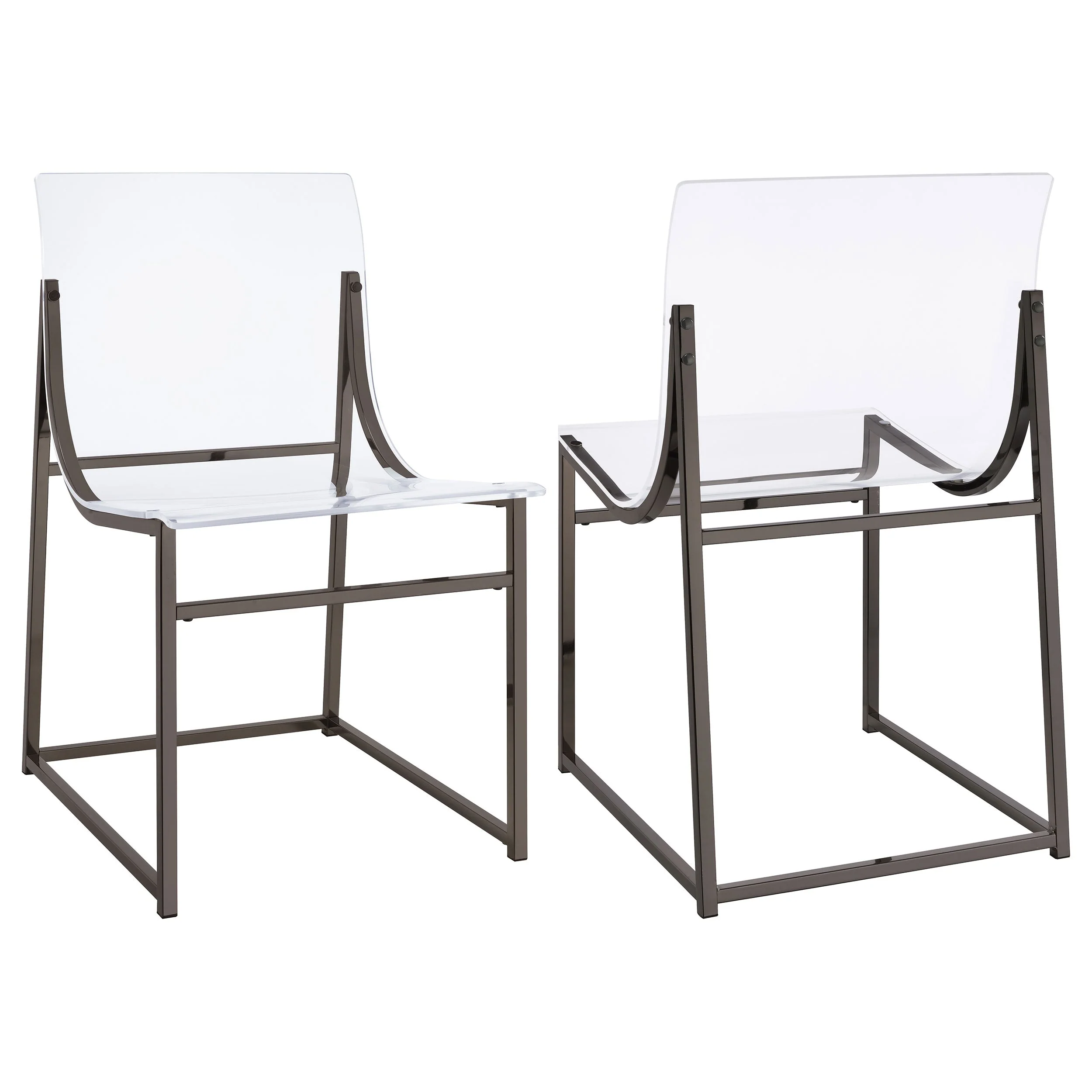 Adino Acrylic Dining Side Chair (Set of 2)