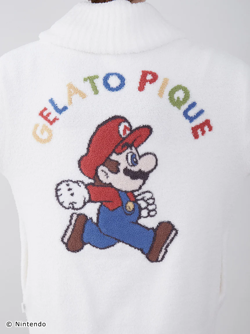 SUPER MARIO™️ UNISEX Baby Moco Jacquard Shawl Cardigan