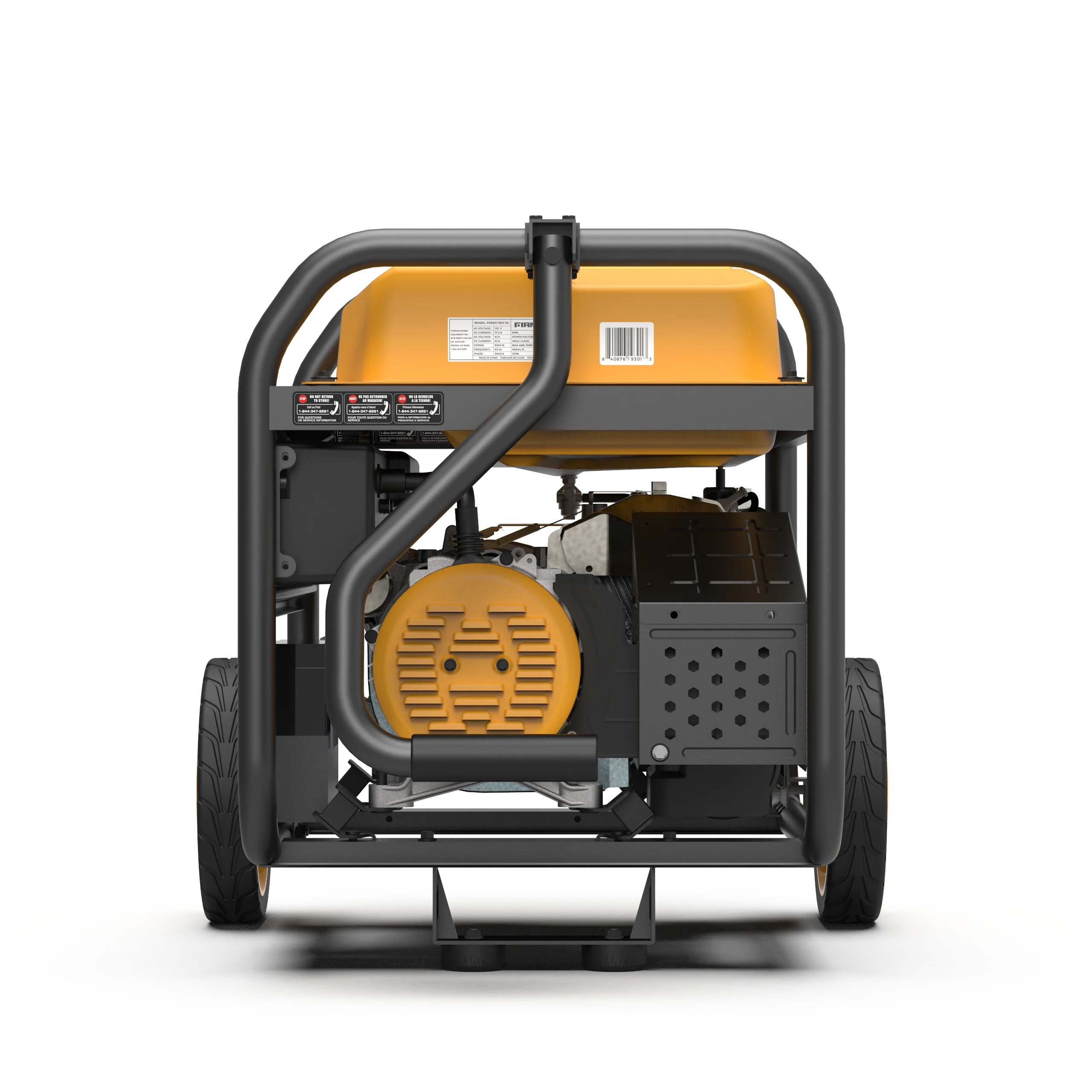 Gas Portable Generator 11600W Remote Start 120/240V