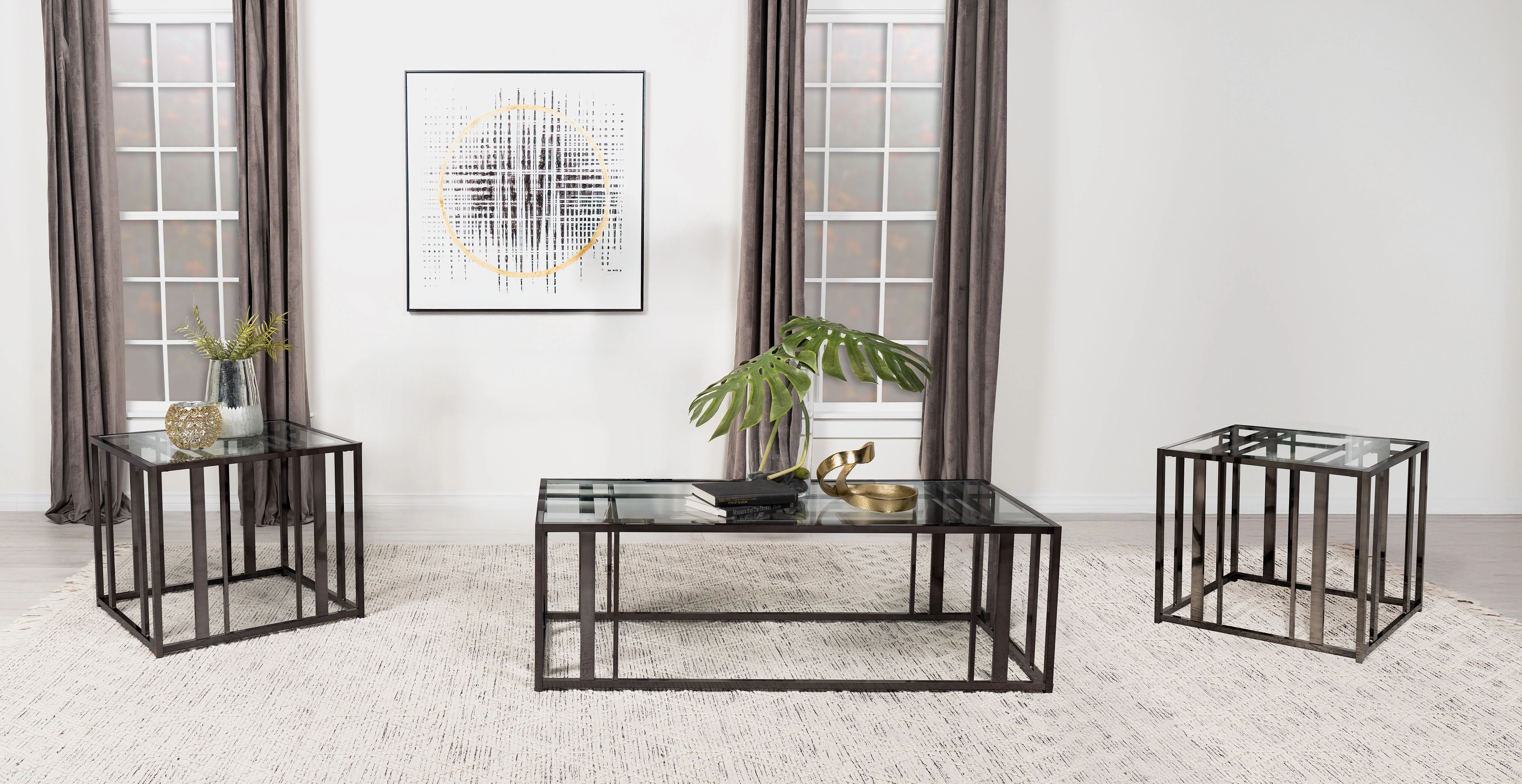 Adri Coffee and End Table Set