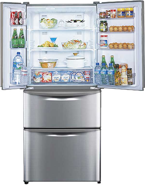 Panasonic NR-D513 Wide 4-Door Refrigerator for 220 Volts