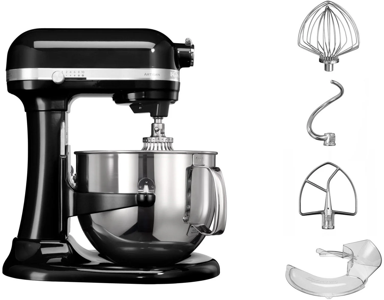 KitchenAid 220 volt 7 quart mixer 5KSM7580x onyx black 5KSM7580XEOB 220V 240 Volts