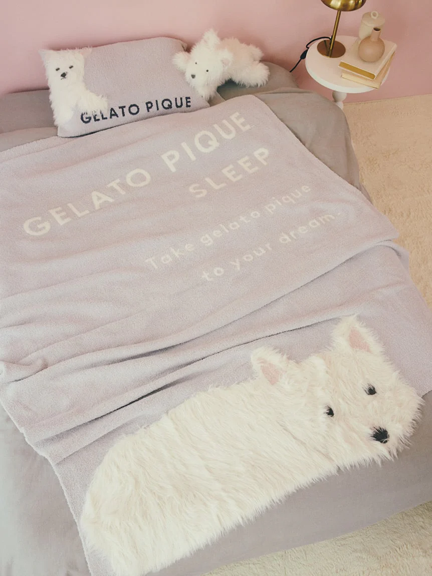 [Sleep] Westie Fluffy Plush Cushion