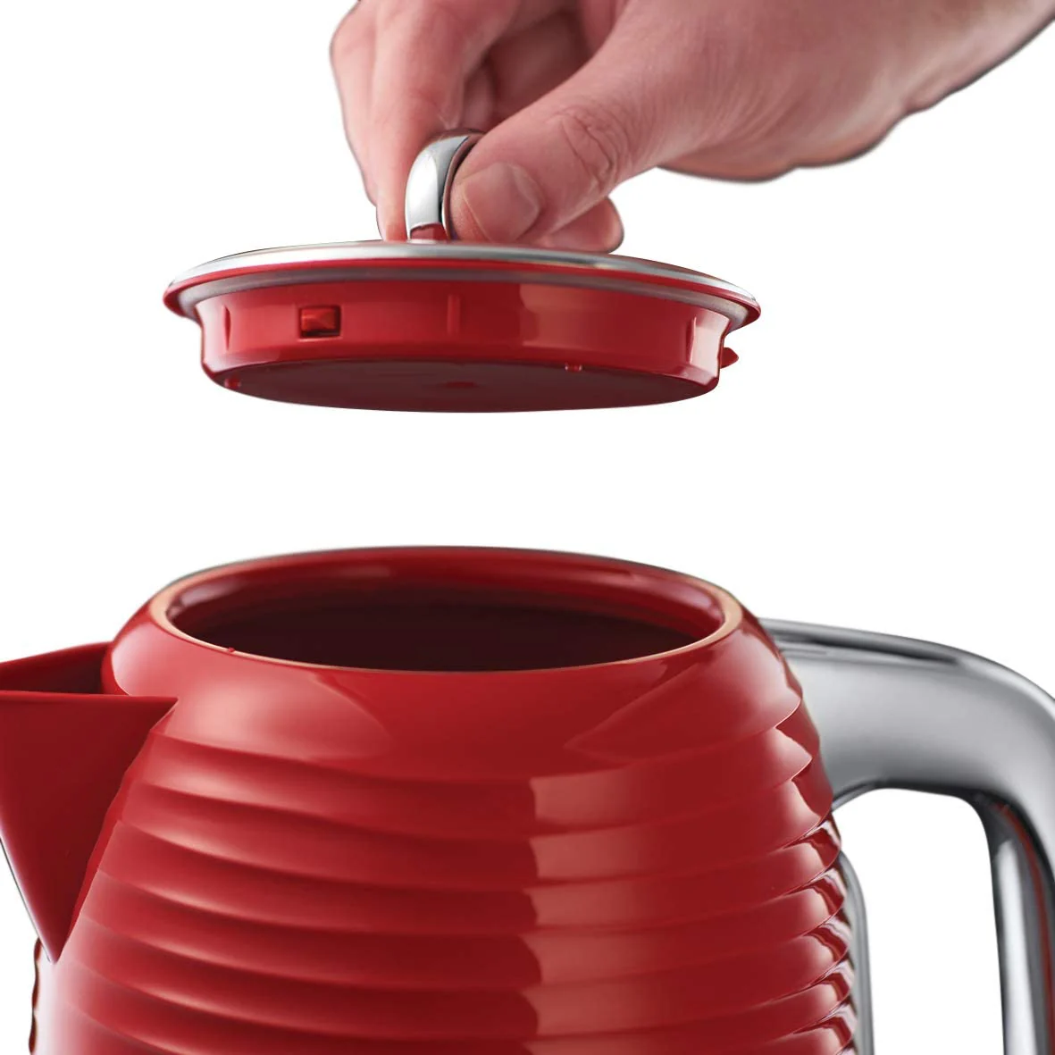 Russell Hobbs 220 volts Kettle Red 24362 220v 240 volt 50 hz