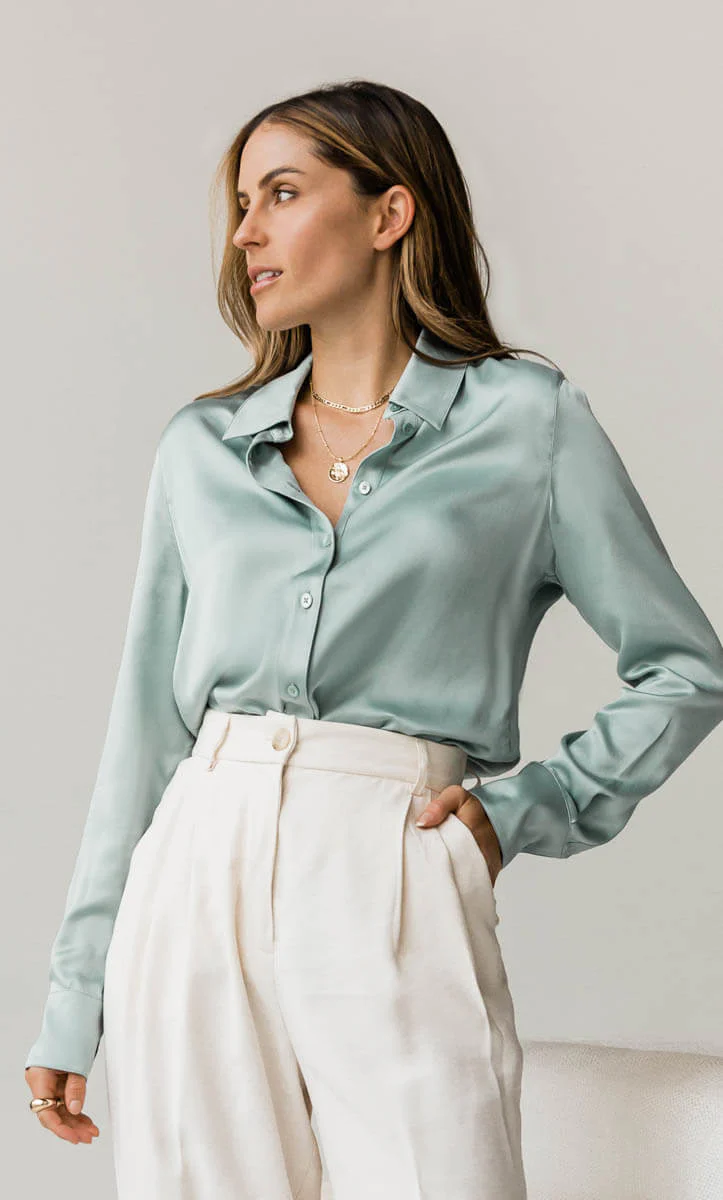 Monaco Silk Blouse