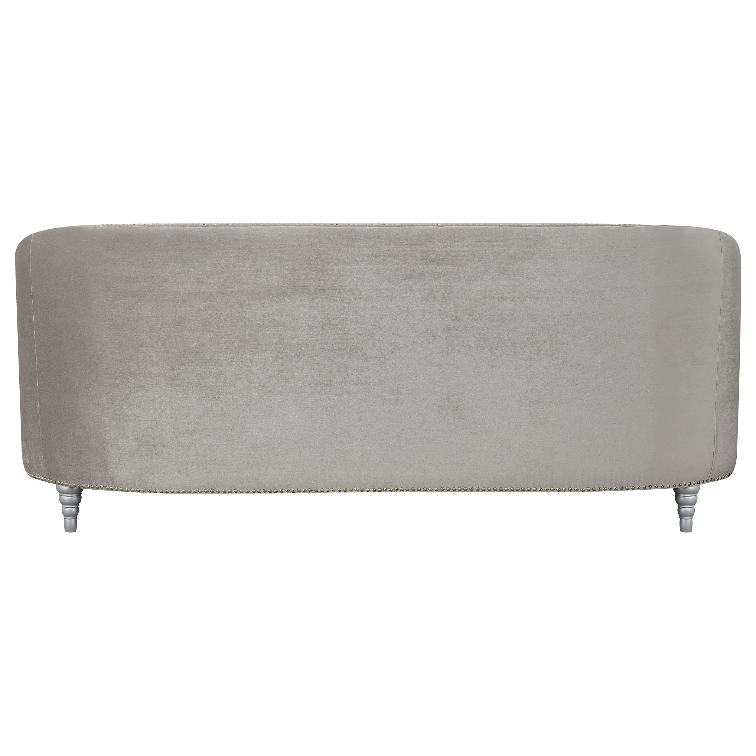 Avonlea Upholstered Sloped Arm Sofa Grey Fabric