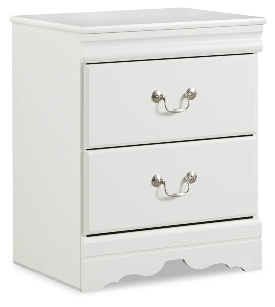 Anarasia Two Drawer Night Stand