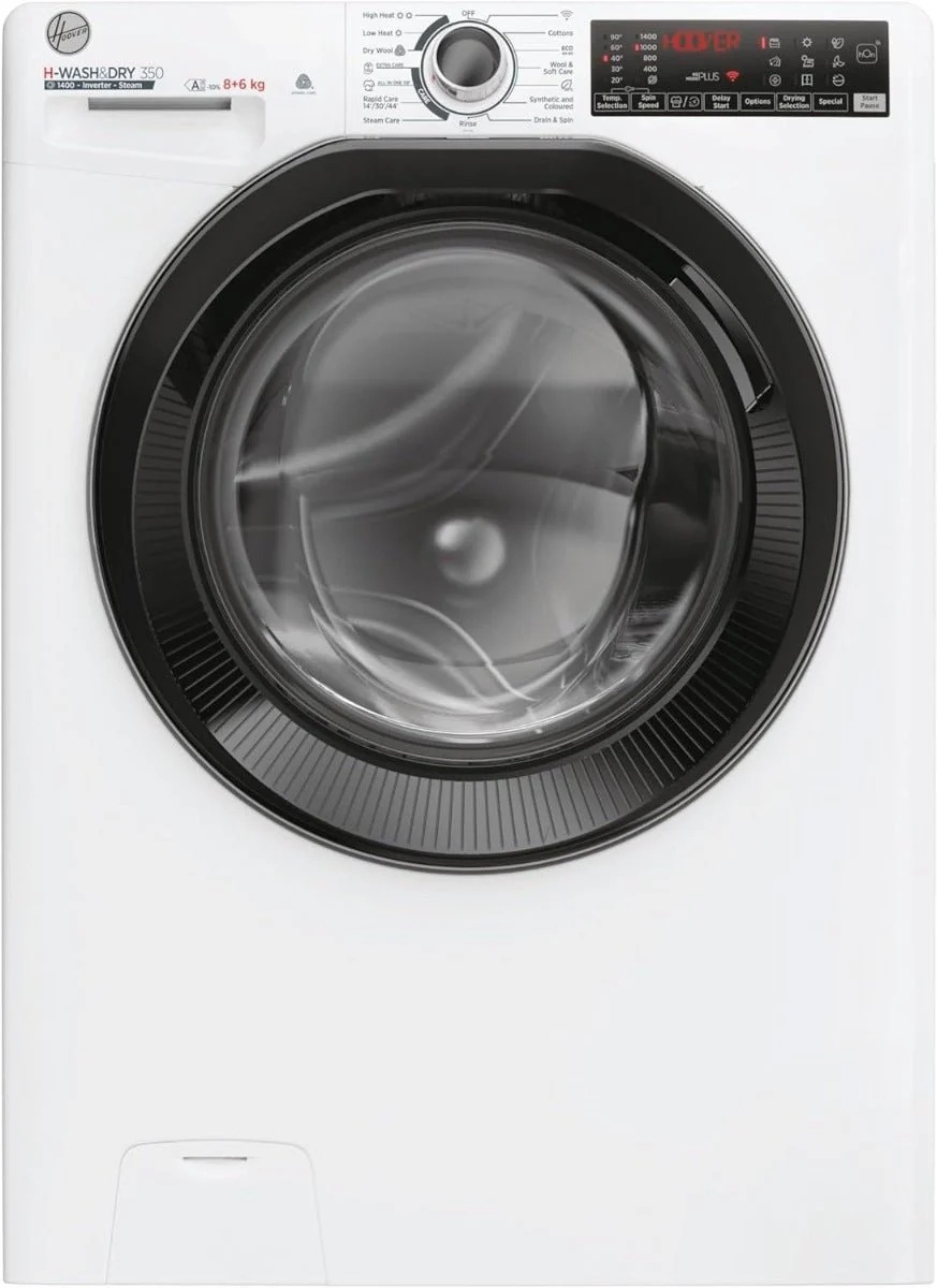 Hoover 220 volts Washer dryer combo with 8kg wash capacity 220v 50 hz 240 volts 50hz H3DPS4866220v