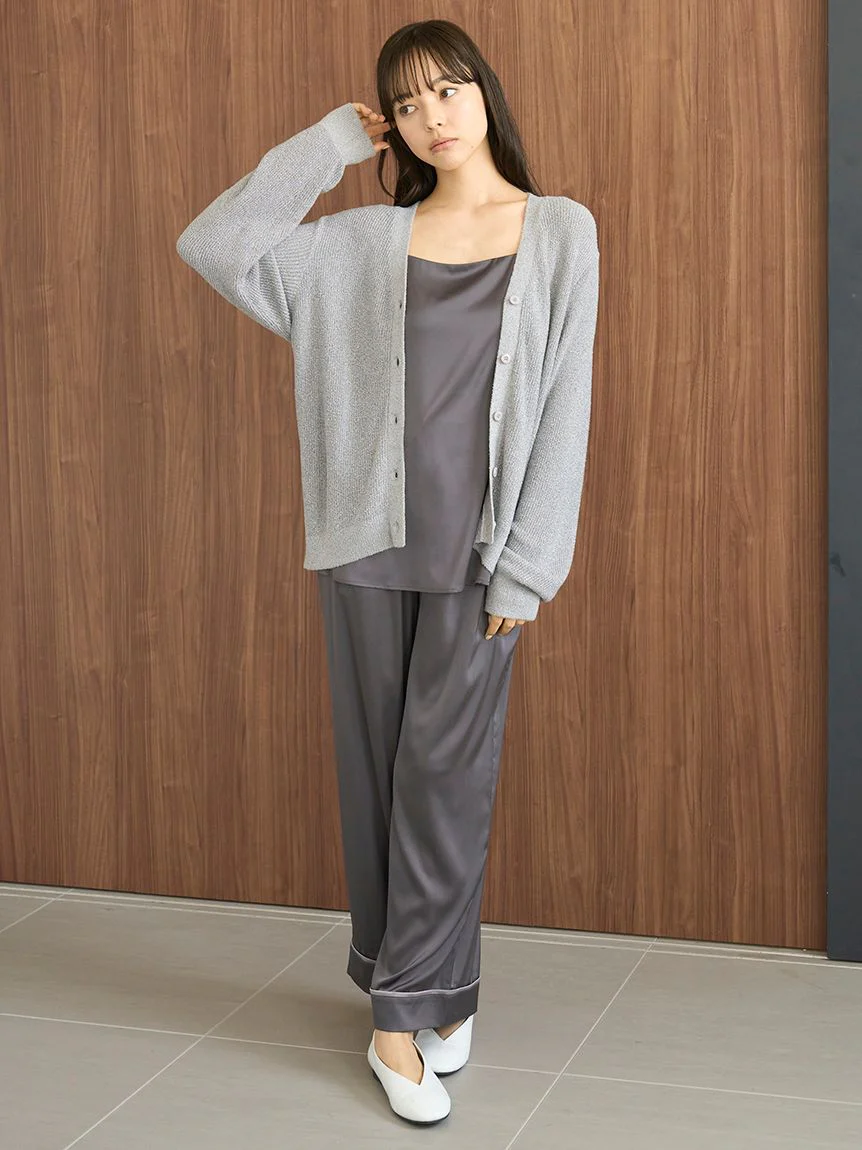Cool-touch Satin Line Pants