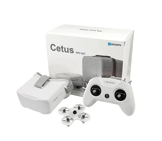 BETAFPV Cetus Pro /Cetus FPV Kit - Indoor Racing RC Drone RTF/BNF VTX Frsky D8 vtx LiteRadio 2 SE Transmitter 14DBI VR02 Goggles