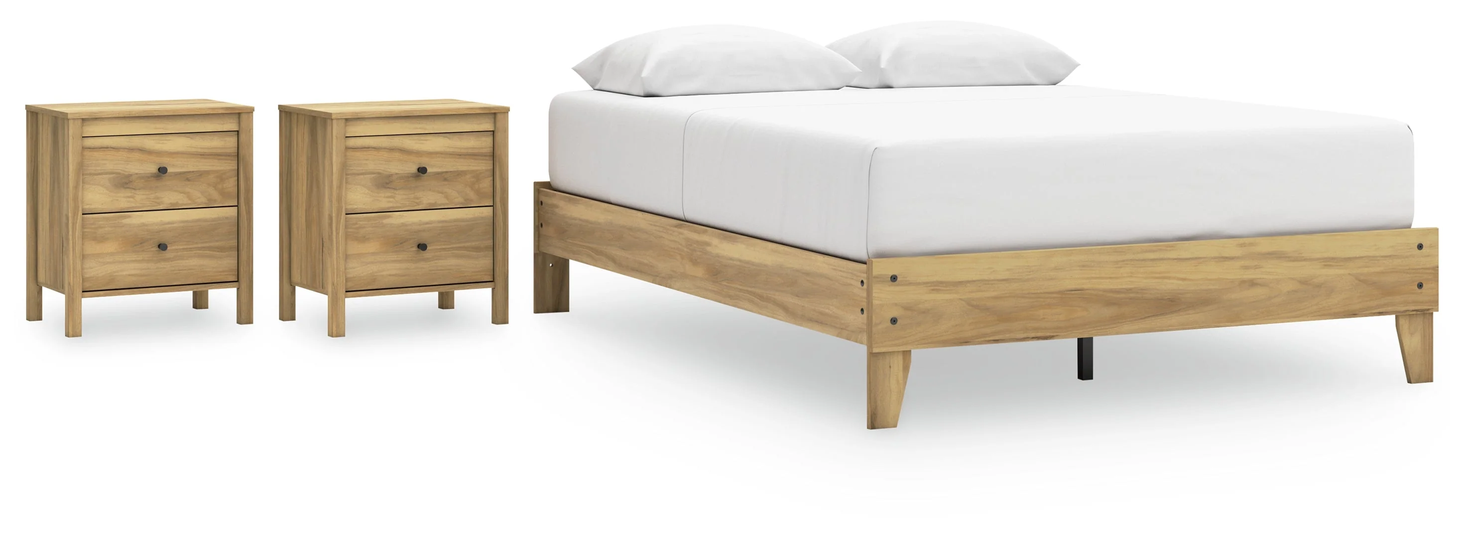 Bermacy Panel Headboard Bedroom Set