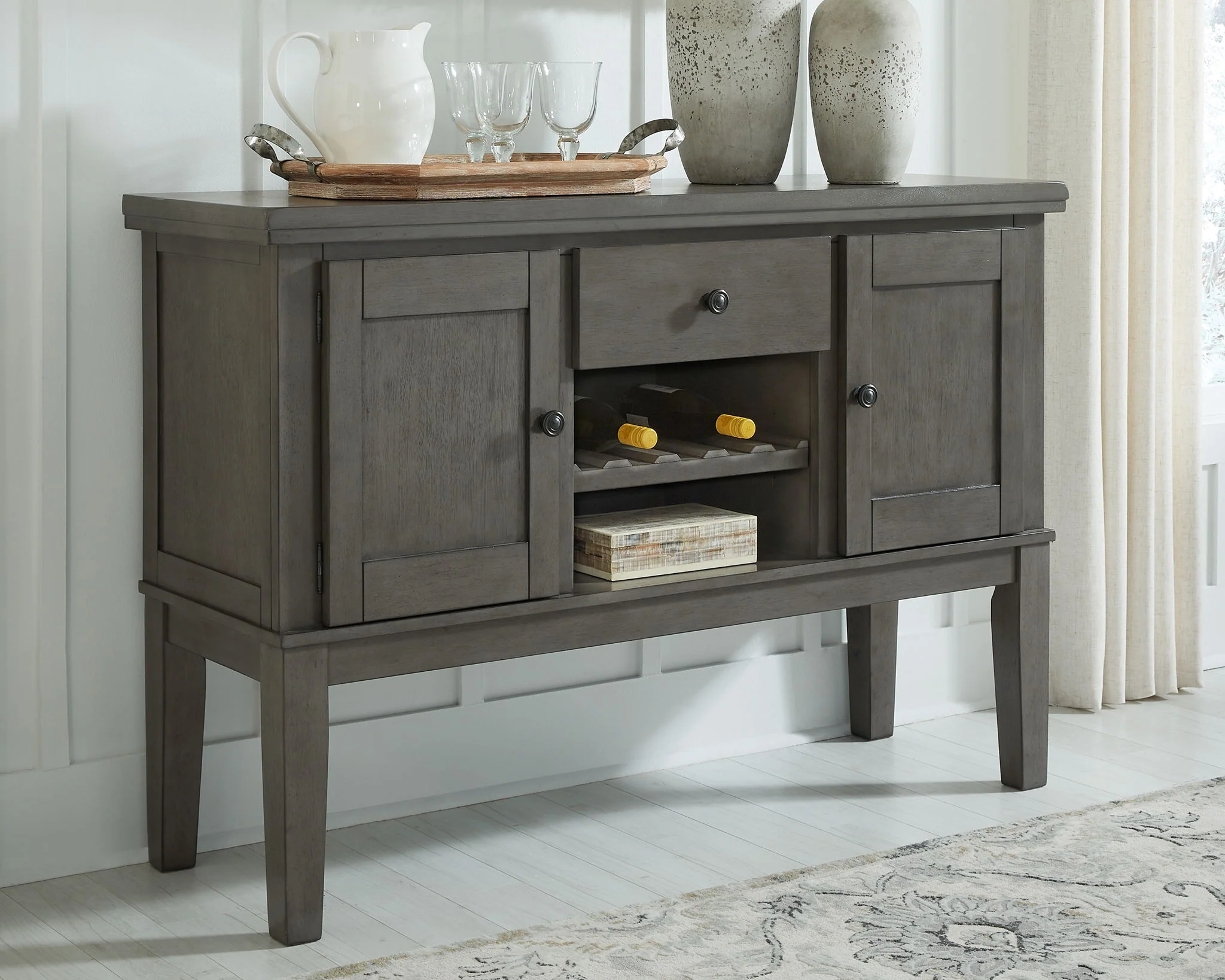 Hallanden - Dining Room Server - Gray